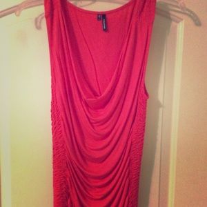 Maurice’s coral rouched top. Small